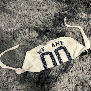 Penn State tied back Tube Top